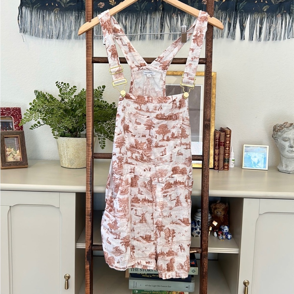 Weworewhat linen overalls